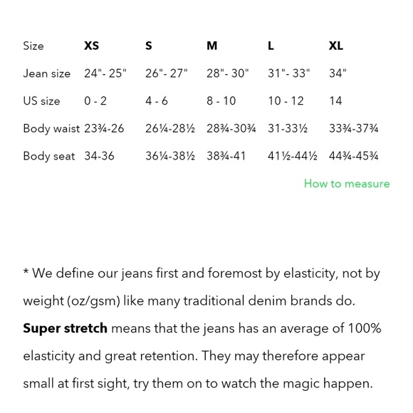 NWT Dr. Denim 'plenty' super stretch jeans - Picture 8 of 8